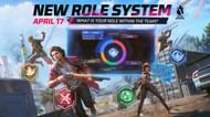 New role system in the game (Image via Garena)